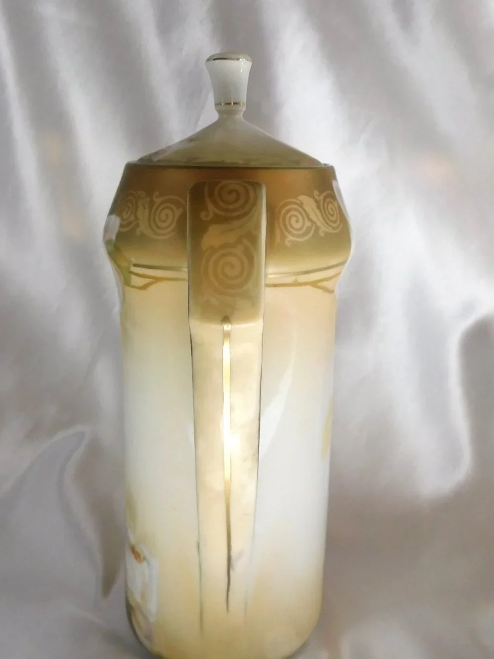 Cream Reinhold Schlegelmilch RS Germany Chocolate Pot # 25321